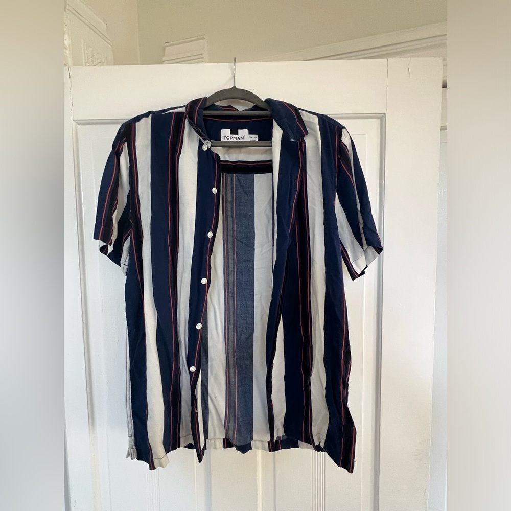 Topman Summer Short Sleeve Button Up